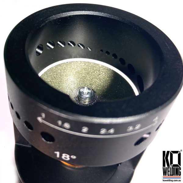 PerfAngle™ Tungsten Grinder Head for M12 Milwaukee & Other Rotary Tools. KO Welding™ Australia