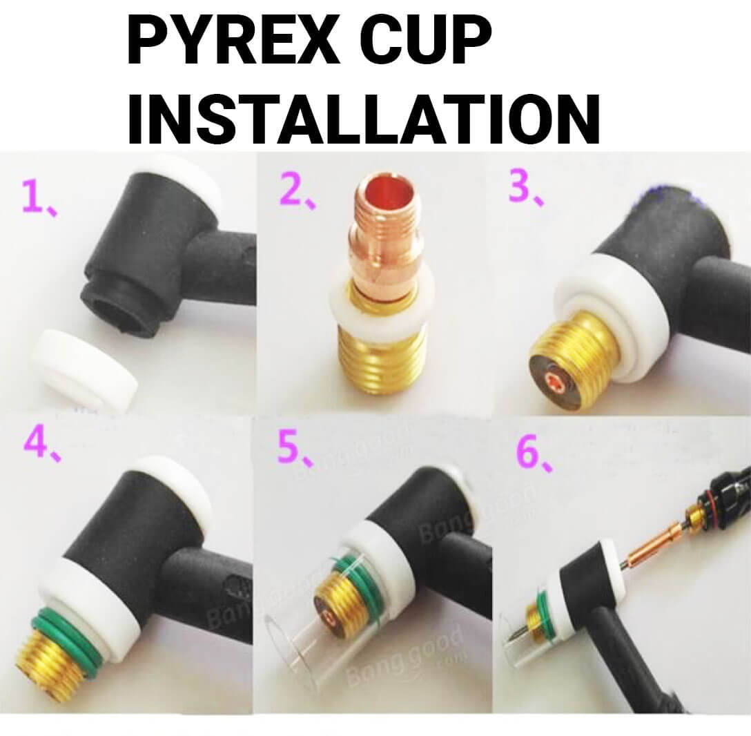17/18/26 Series | Pyrex Starter TIG Kit | 23 PCS
