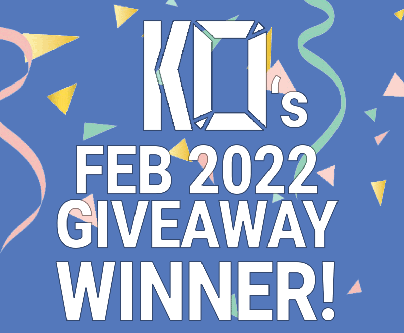 Read more about the article FEB 2022 GIVEAWAY WINNER!