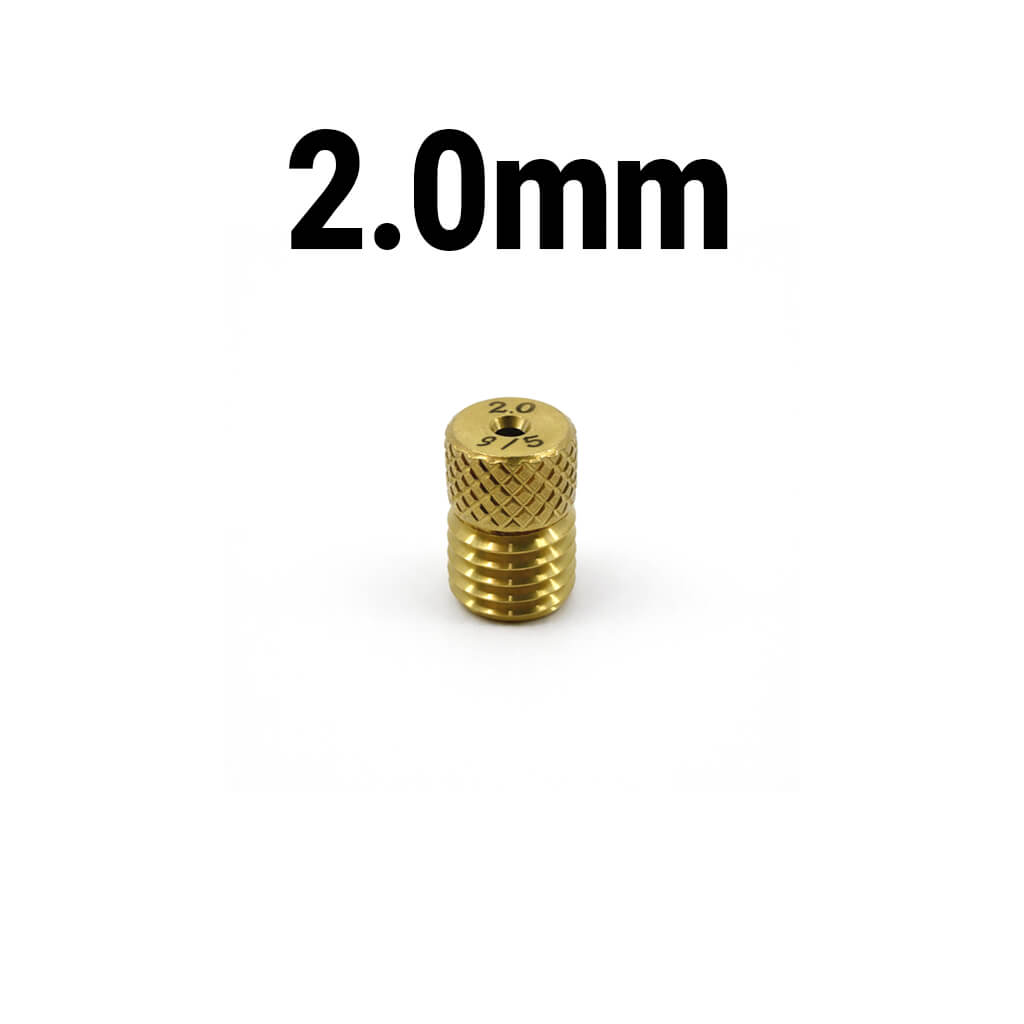 [PerfAngle™ EXT] Spare Parts - Discs, Lenses, Inserts etc. - 2.0mm – Brass Insert (1 PC)