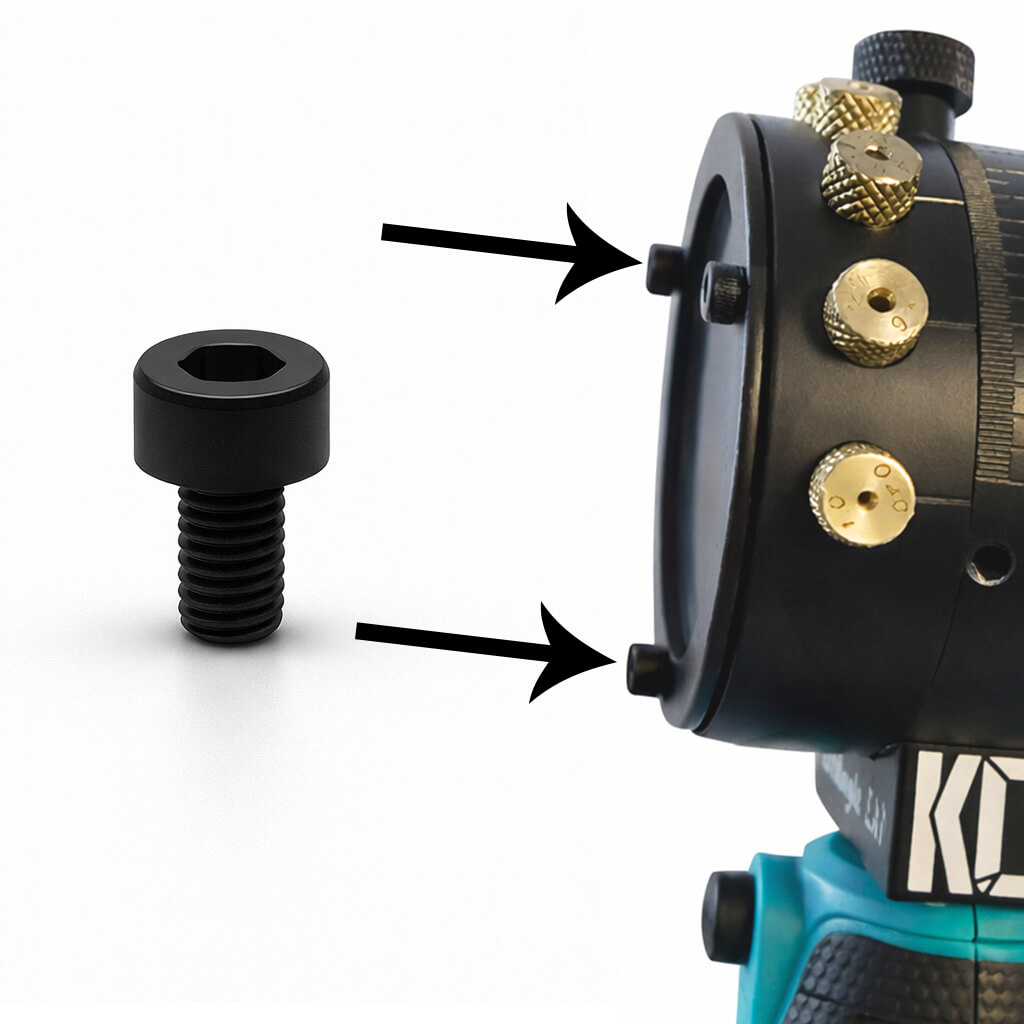 [PerfAngle™ EXT] Spare Parts - Discs, Lenses, Inserts etc. - Lens Bezel Screw (1 PC)